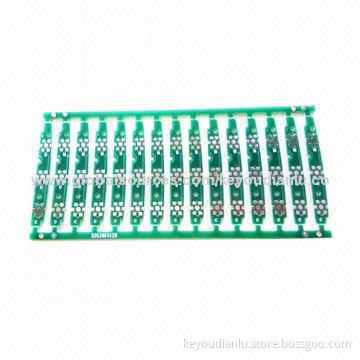 FR-4 4 Layers OSP PCB with 1.6mm Board Thickness, Green Solder Mask